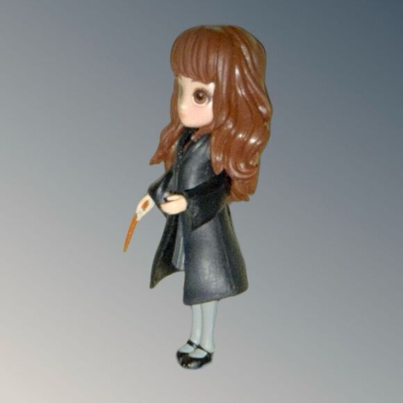 Spin Masters Wizarding World Magical Minis Hermione Granger Figure W/Wand 3” B14 - Picture 7 of 8